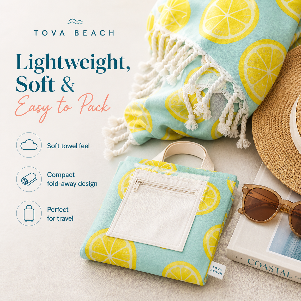 Tova towel tote bag™