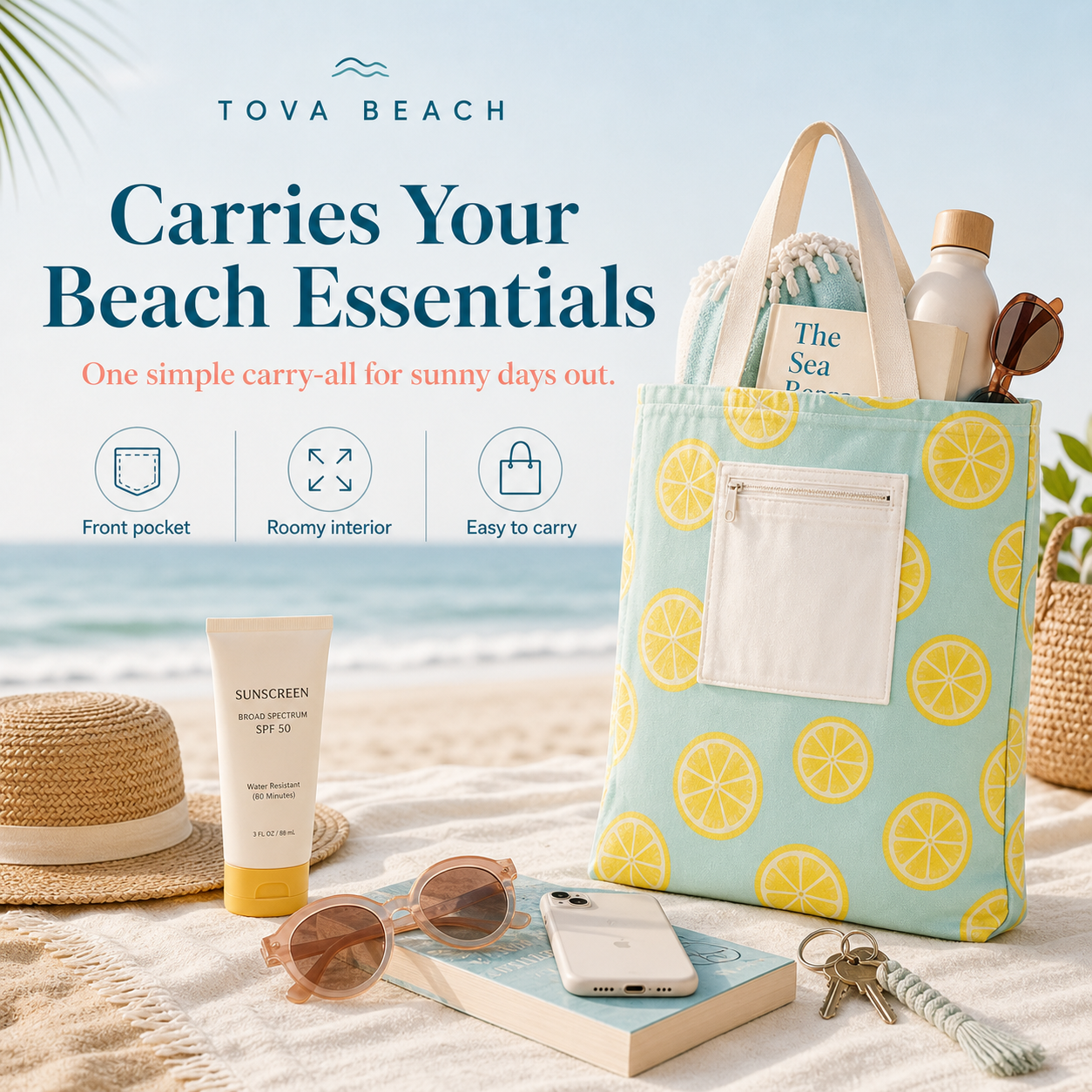 Tova towel tote bag™