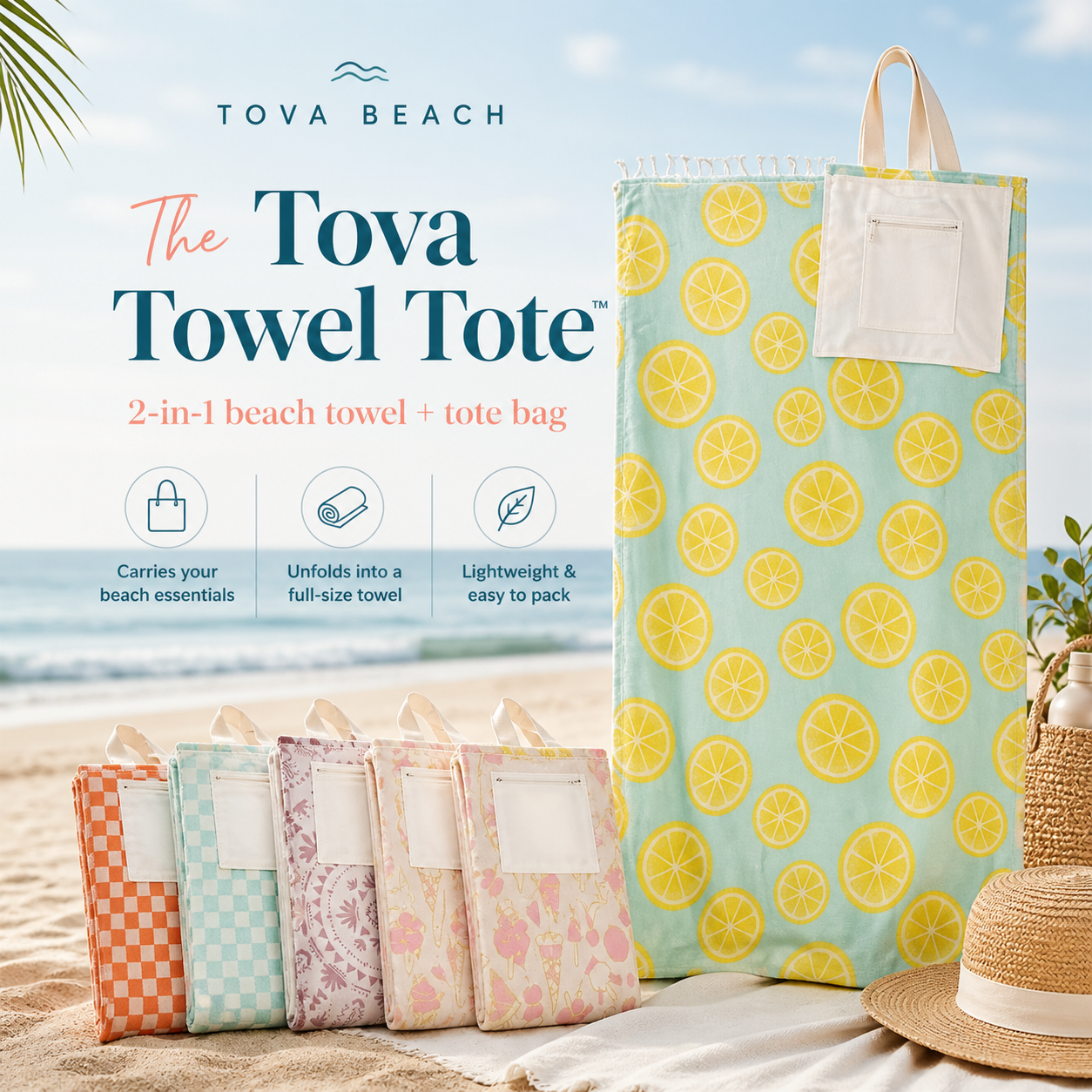 Tova towel tote bag™