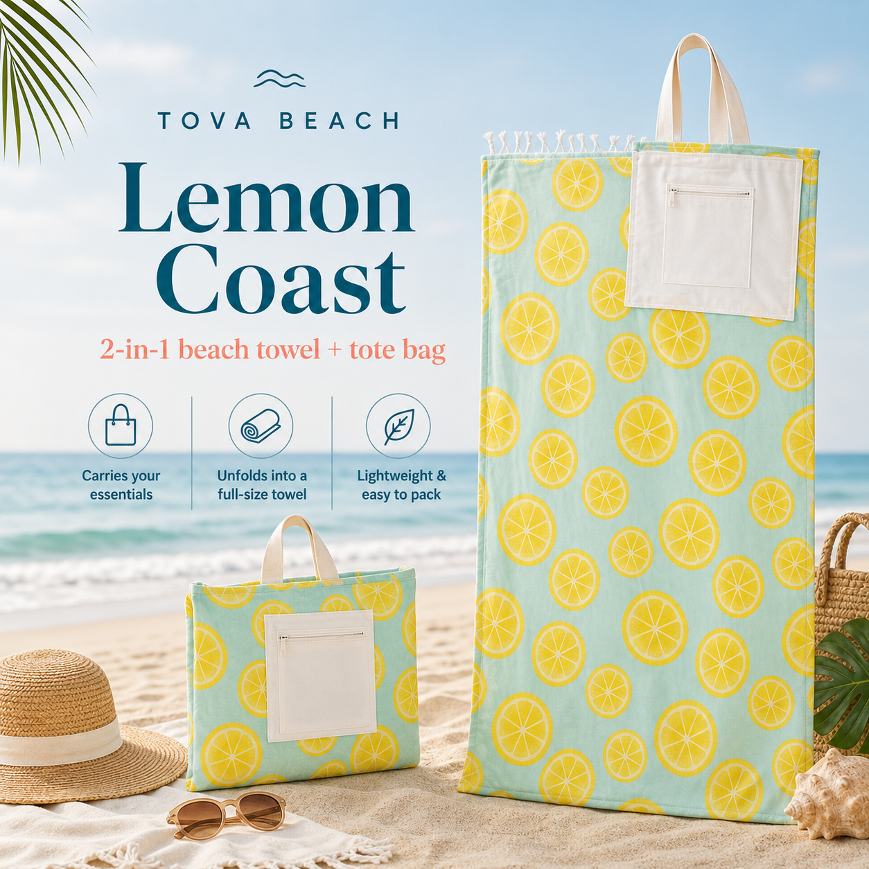 Tova towel tote bag™
