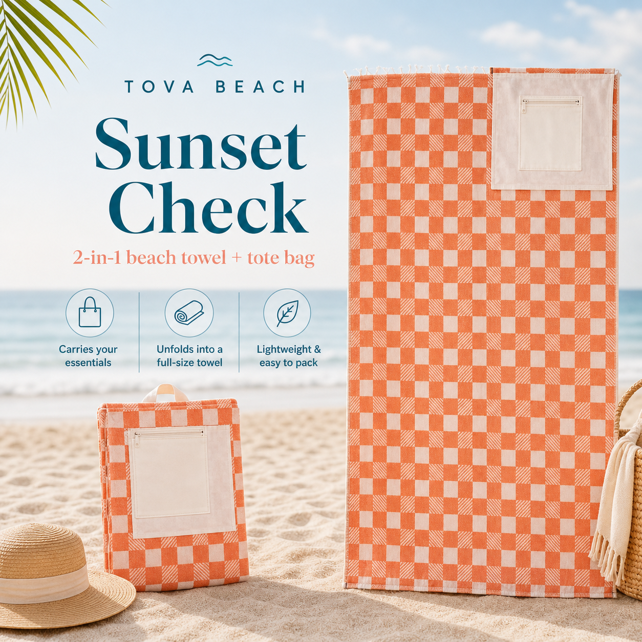 Tova towel tote bag™