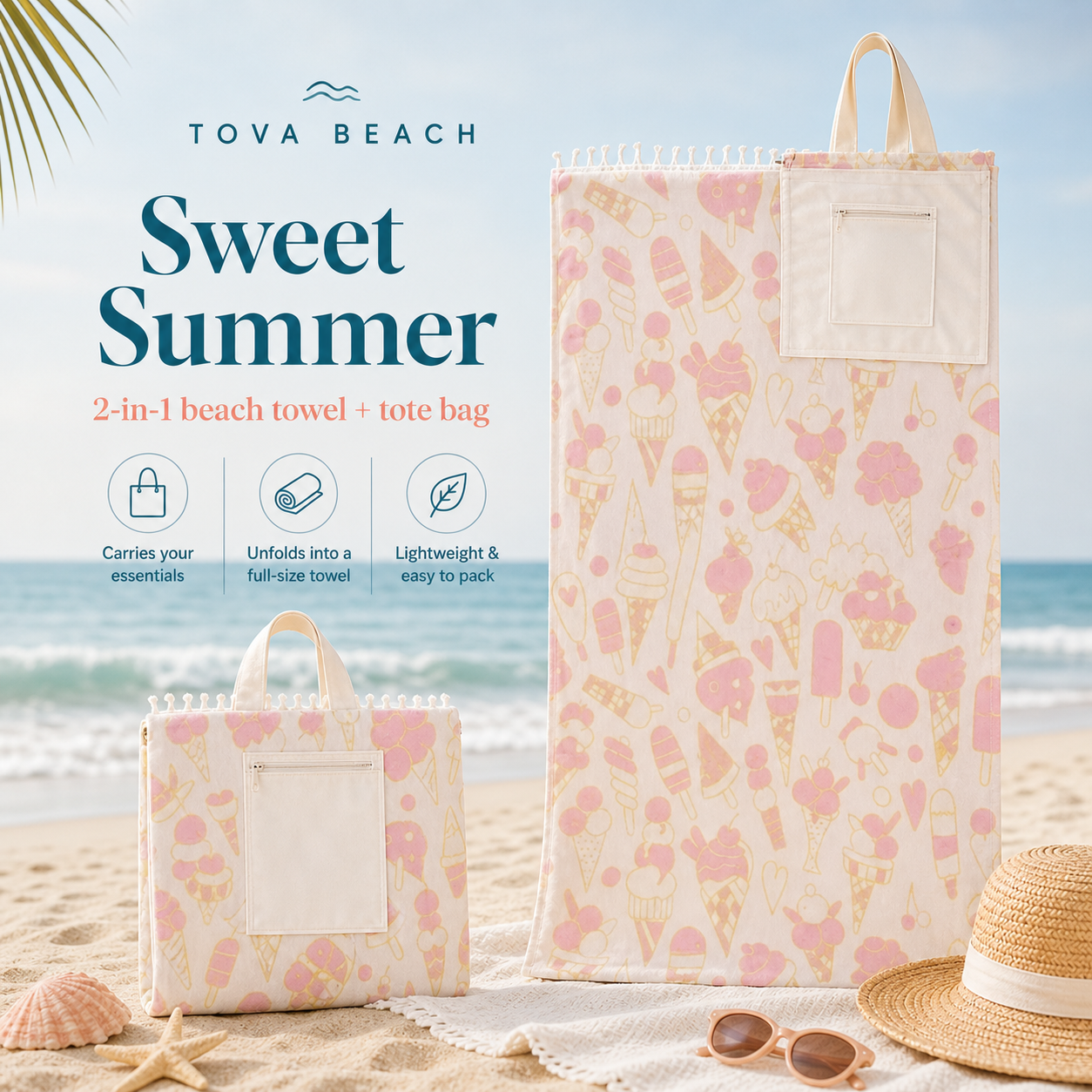 Tova towel tote bag™